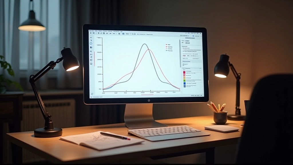 Designer's workspace with animation software showing bezier curve graphs